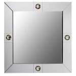 Квадратно стенно огледало 80x80 см